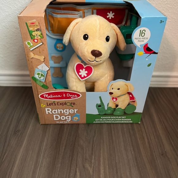 Melissa & Doug Let's Explore Ranger Dog Play Set 16 piece-NWT - Picture 6 of 6